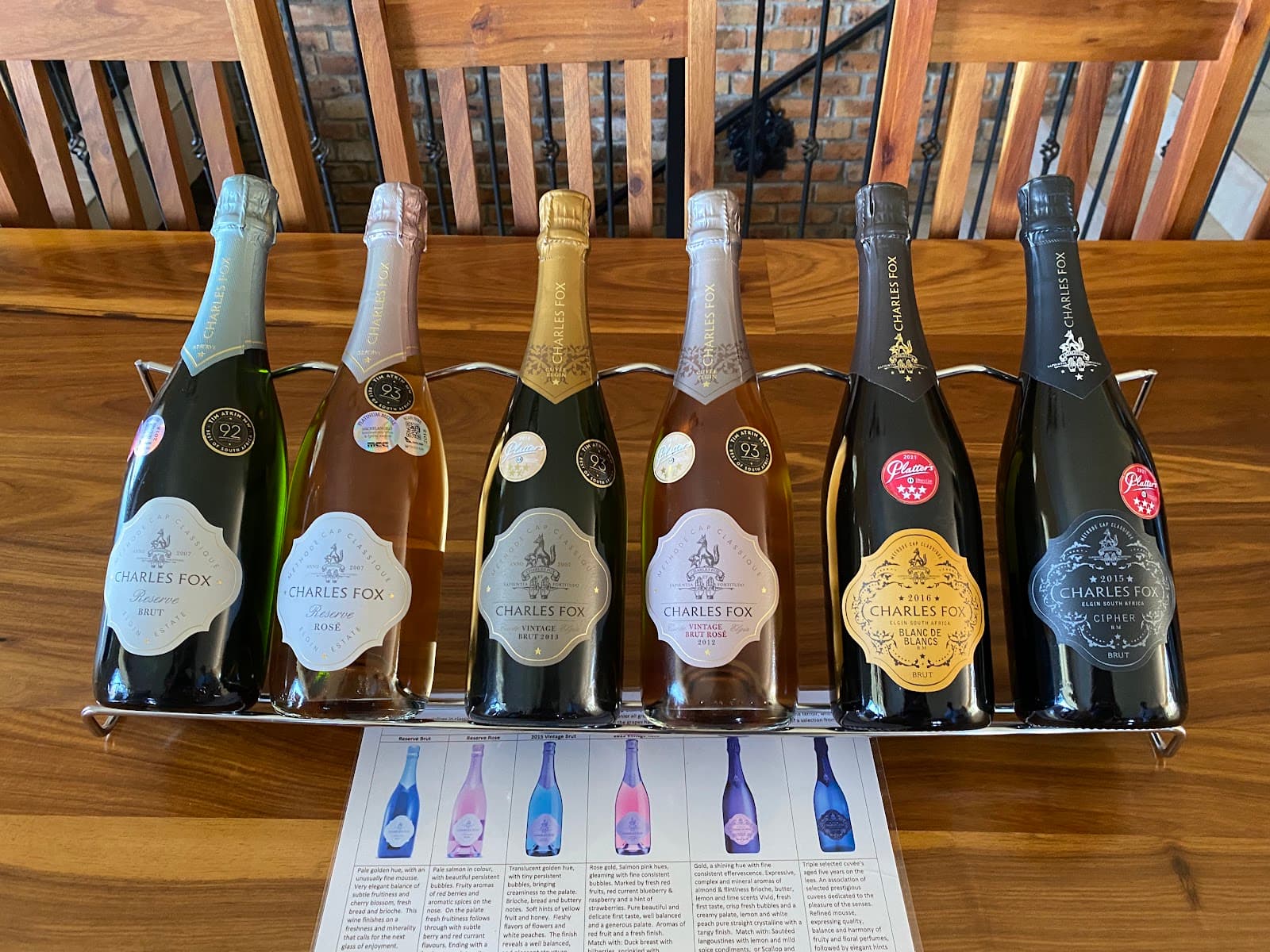 Charles Fox Cap Classique Wine Estate