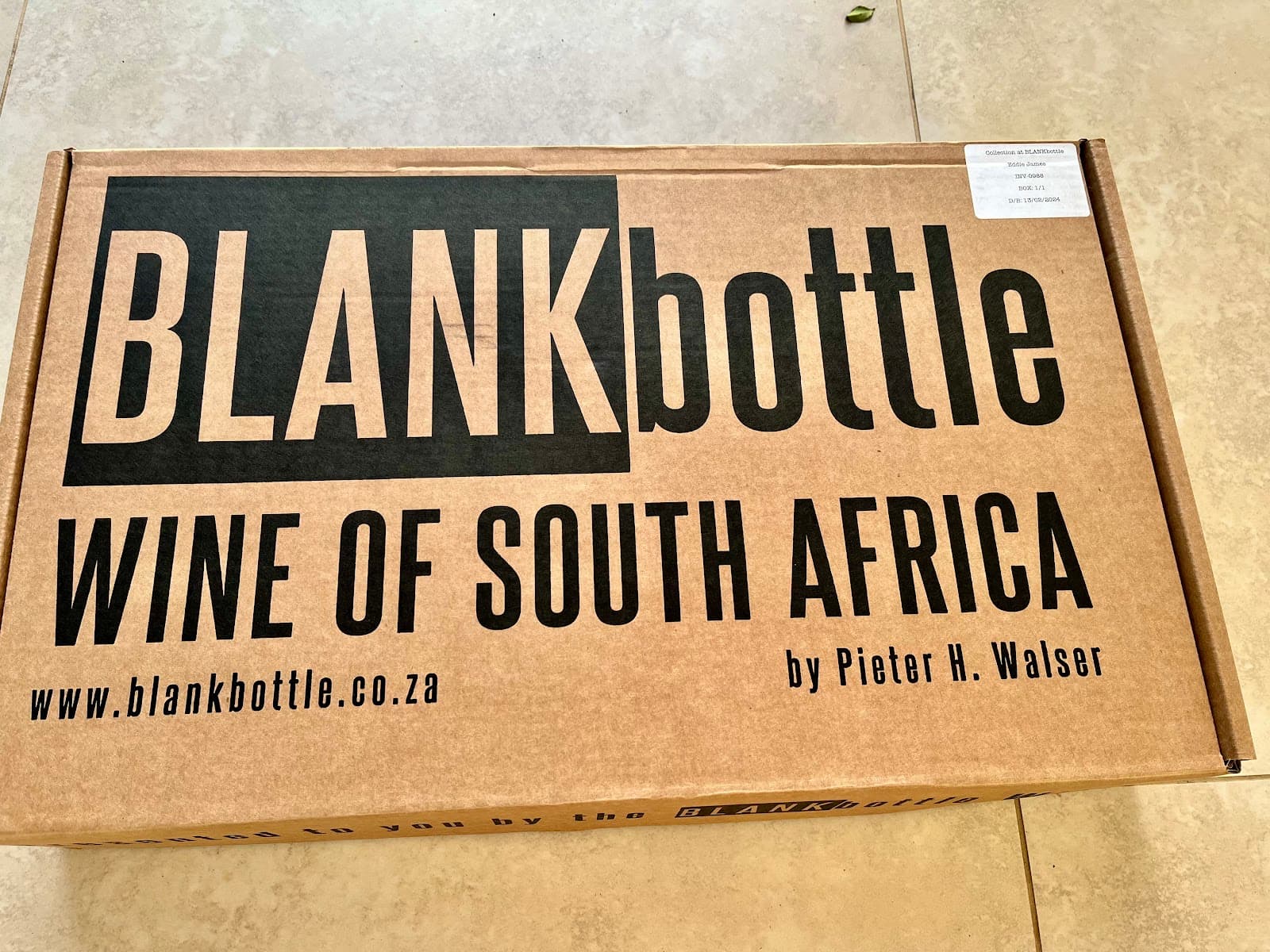 The BLANKBOTTLE Winery